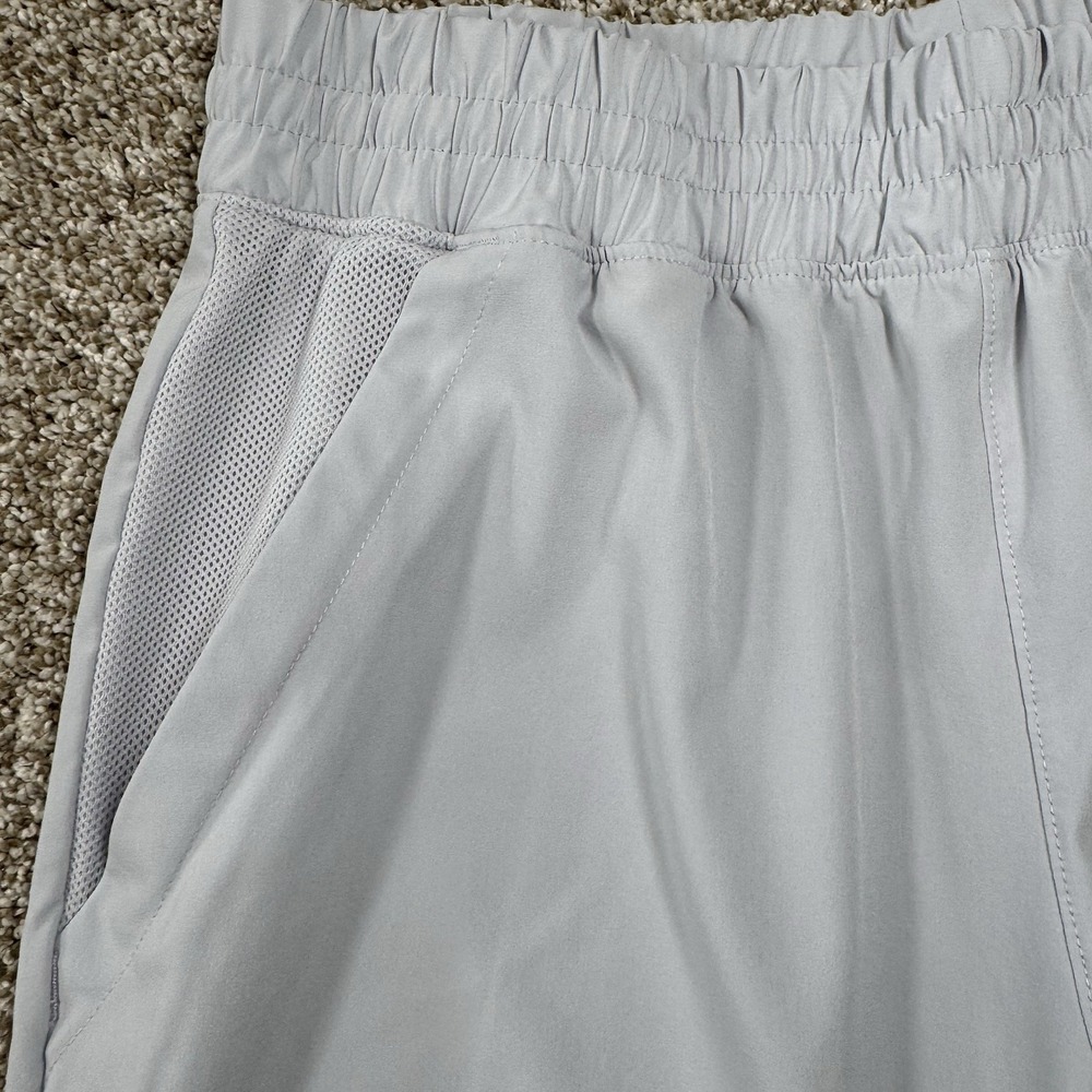 Under Armour Mens Size M‎ Squad Warm Up Zip Ankle Feather Grey Pant - Picture 5 of 16